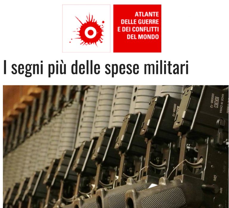 I segni più delle spese militari MILX Osservatorio sulle spese